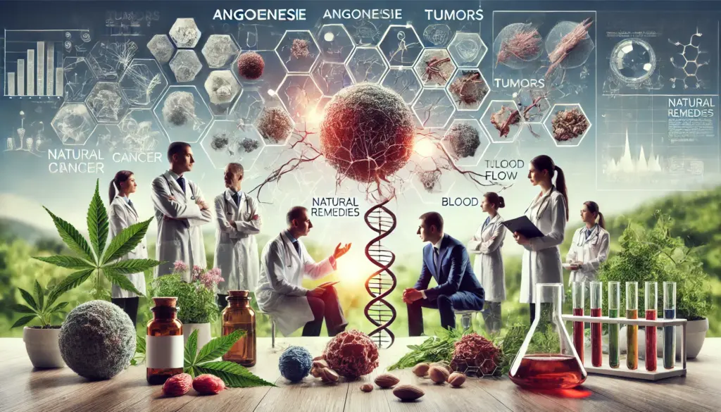 Harnessing Nature’s Power: Angiogenesis, Tumors, Blood Flow, and Natural Remedies for Battling Cancer