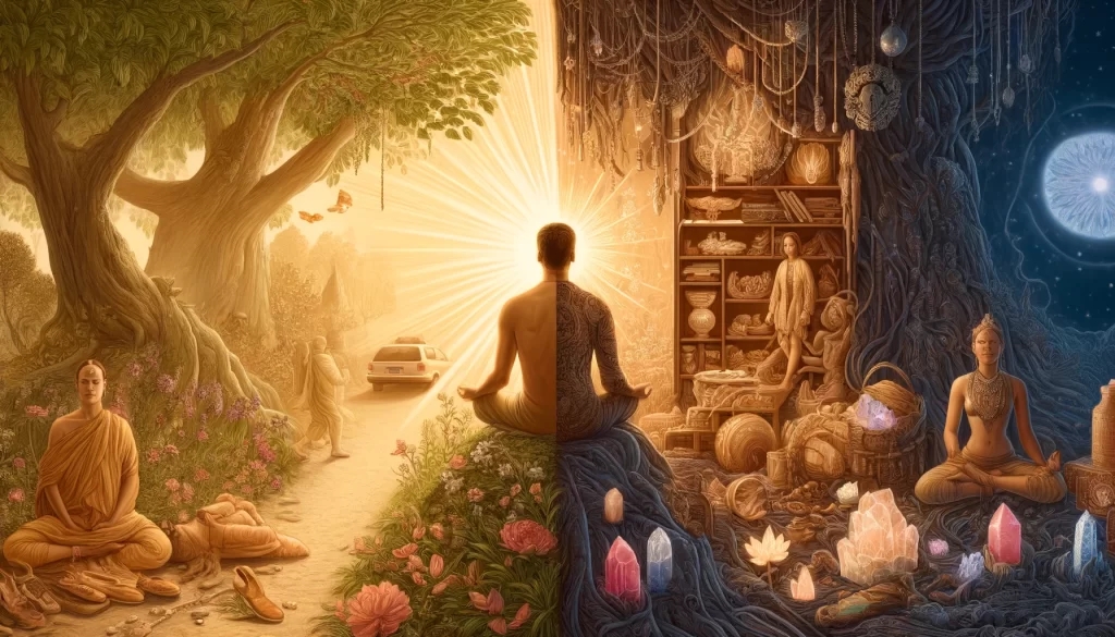 Seek Enlightenment vs. a Spiritually Styled Life