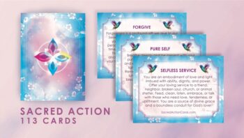 The Sacred Action Cards: Your Daily Dose Of Love, Light, And Action - Image 2