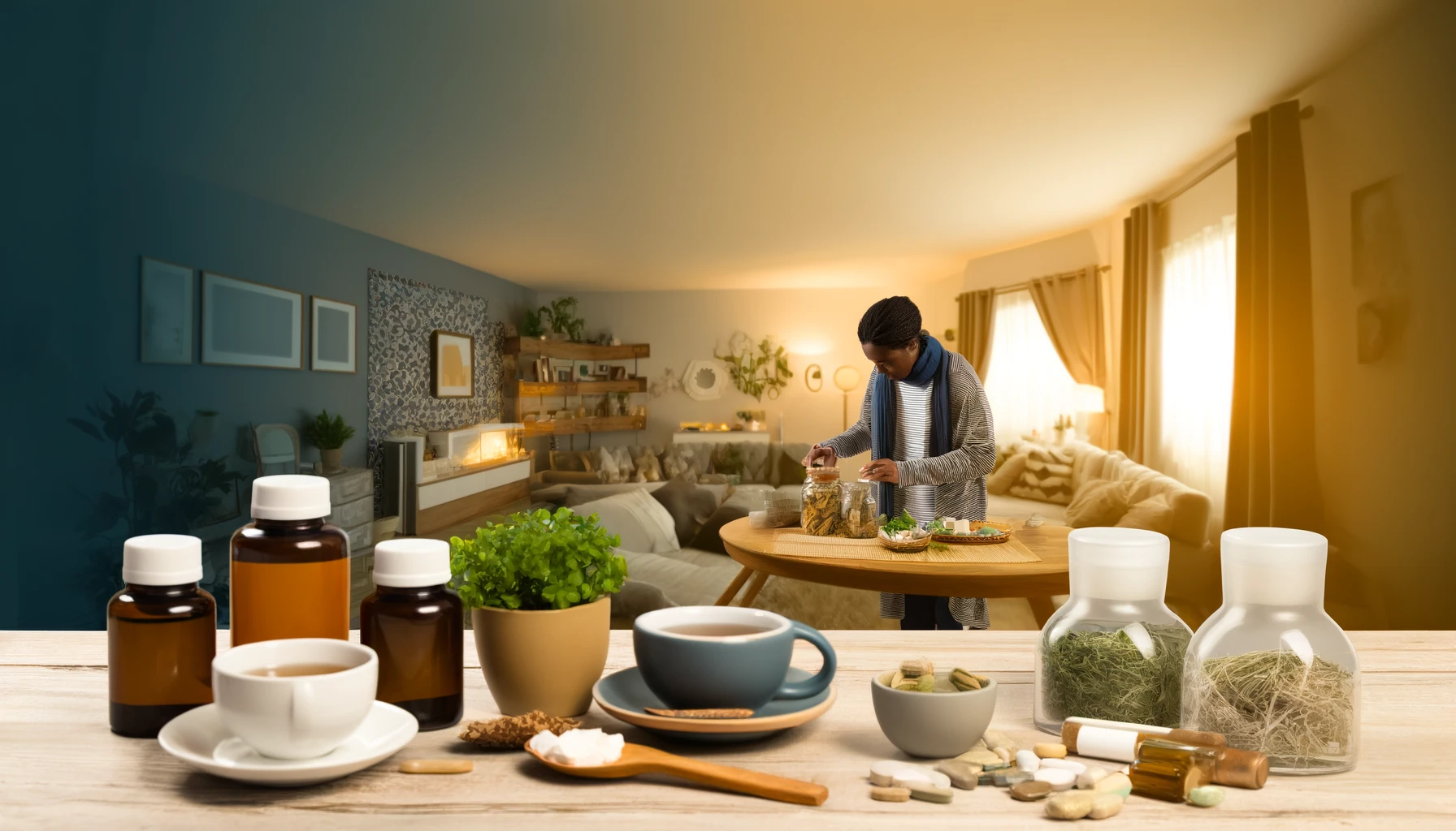 Image of tea, herbs, and healthy alternatives - Paul Wagner