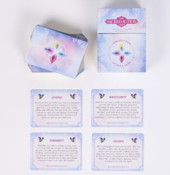 The Sacred Action Cards: Your Daily Dose Of Love, Light, And Action