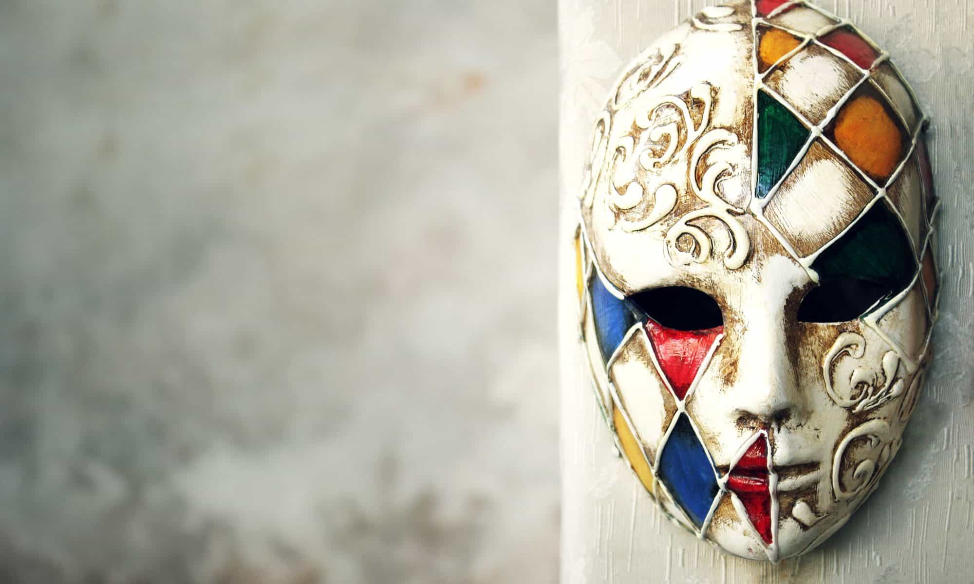 Drama mask to convey archetypes - Paul Wagner