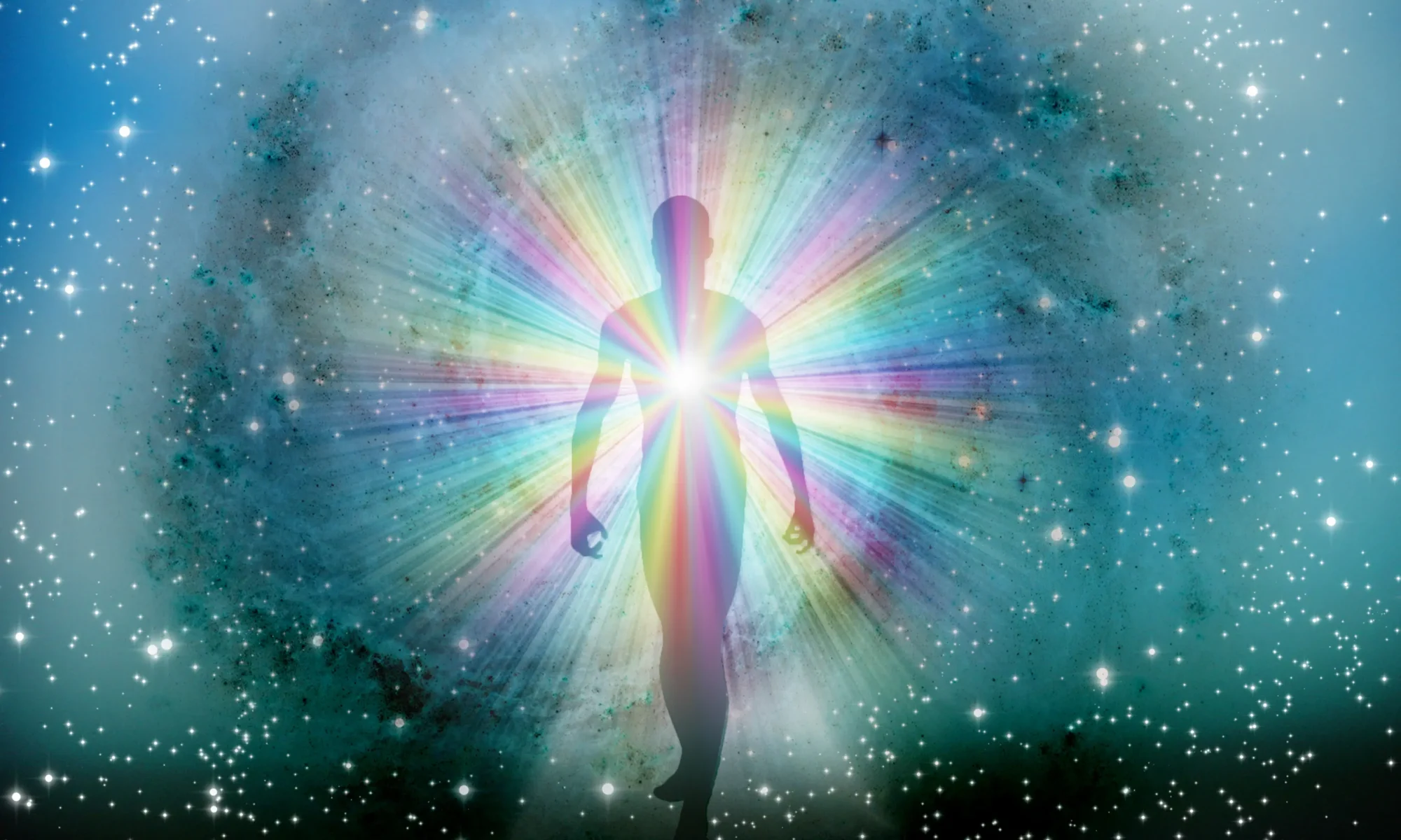 Image showing someone walking on their spiritual path and growing in light